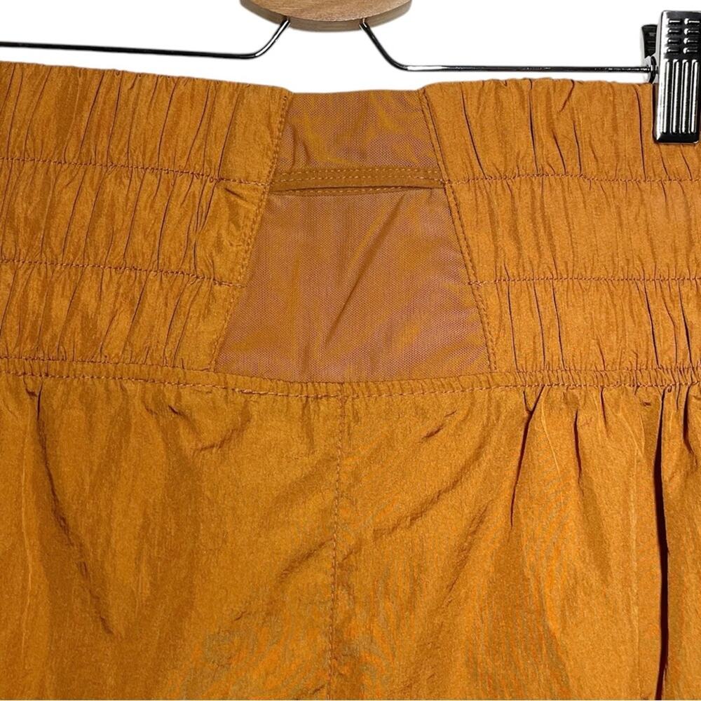 Free People Rust Orange Athletic Shorts - Picture 8 of 9